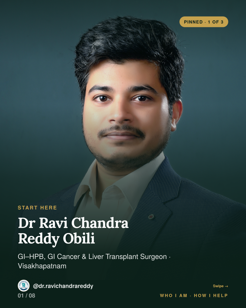 Meet Dr. Ravi Chandra Reddy Obili – Expert Surgical Gastroenterologist & Liver Transplant Surgeon in Visakhapatnam
